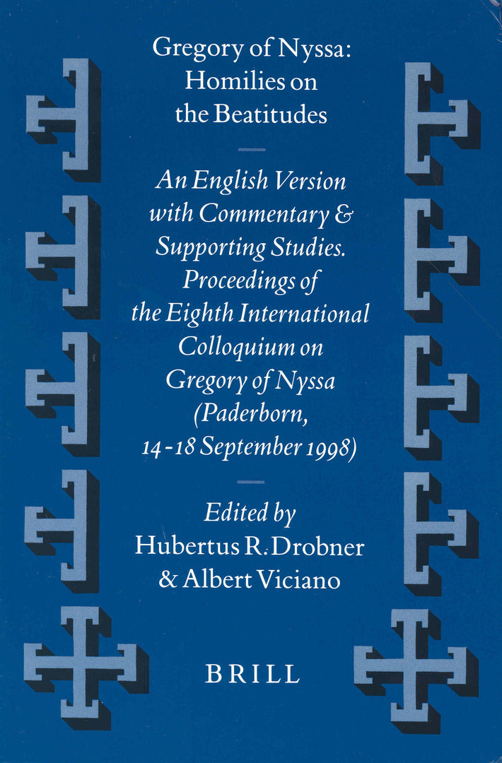 Cover image for Gregory of Nyssa: Homilies on the Beatitudes ISBN 9789004116214
