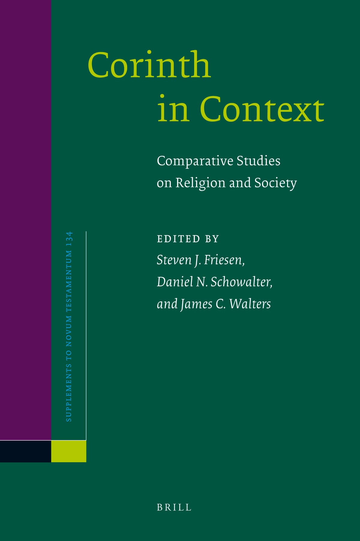 Cover image for Corinth in Context ISBN 9789004181977