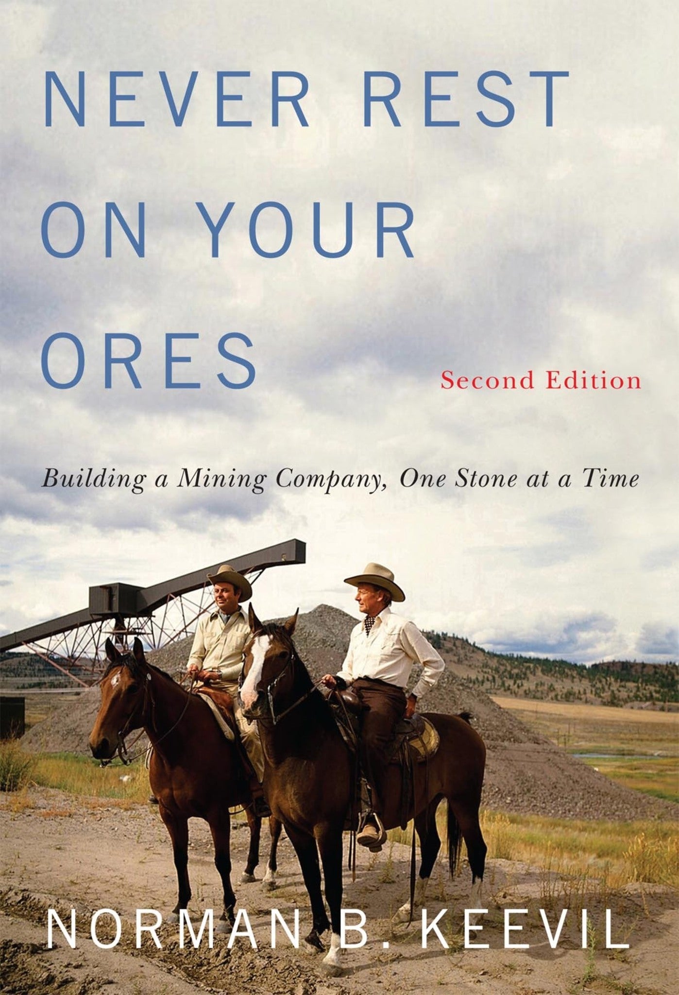 Cover image for Never Rest on Your Ores ISBN 9780228017813