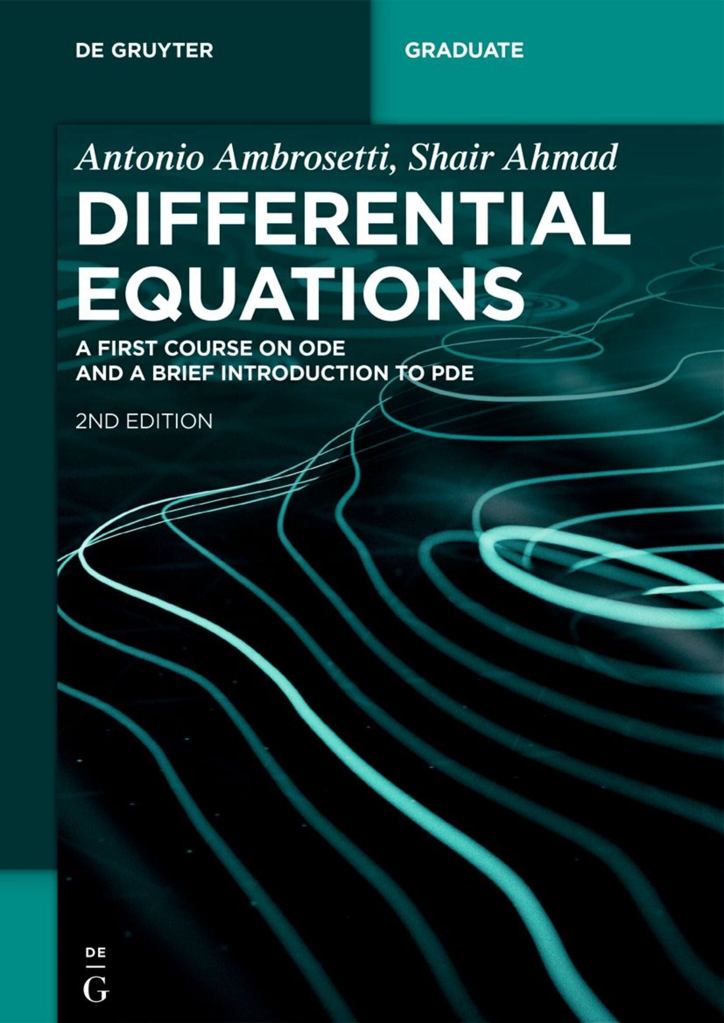 Cover image for Differential Equations ISBN 9783111185248