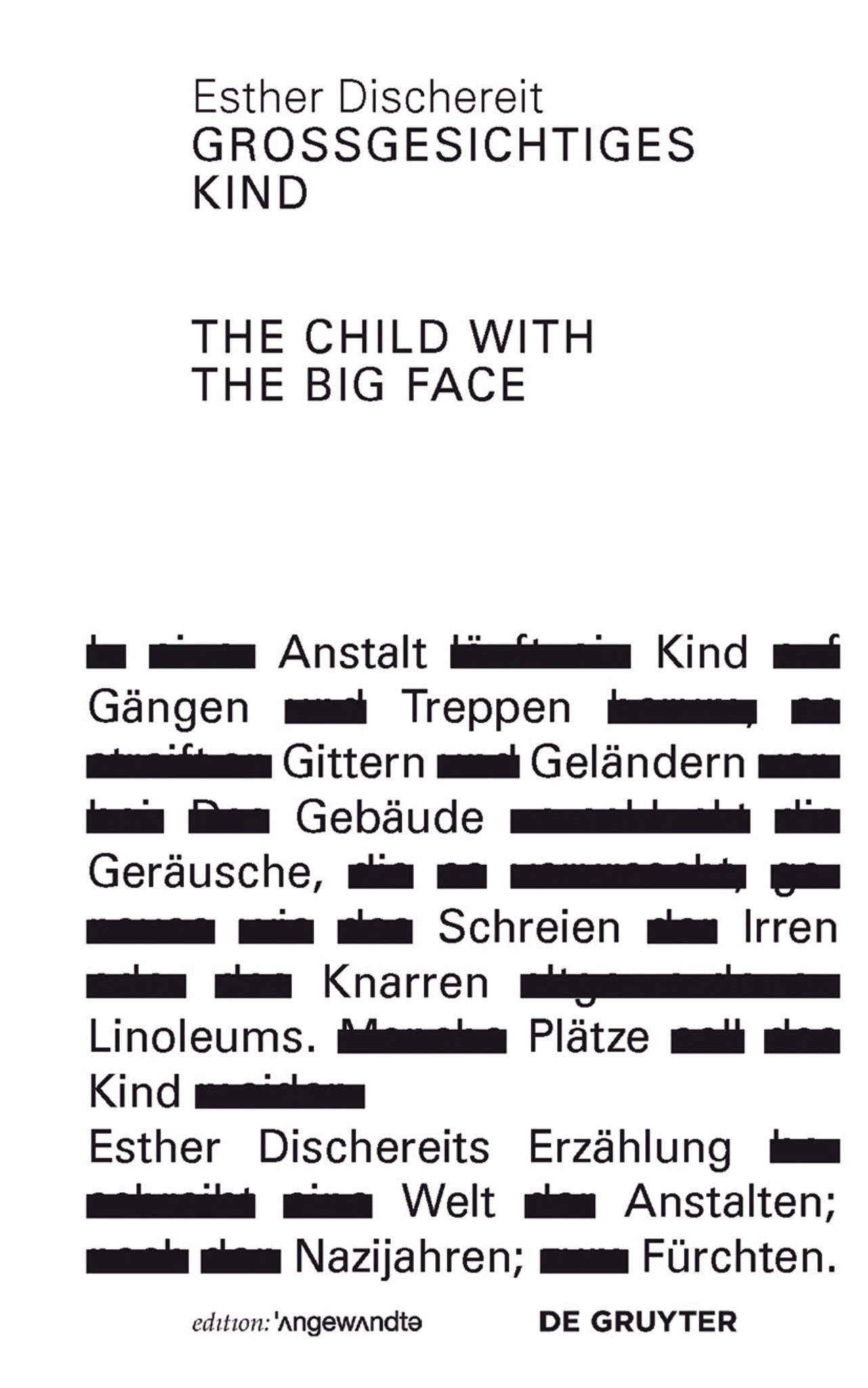 Großgesichtiges Kind / The Child With the Big Face