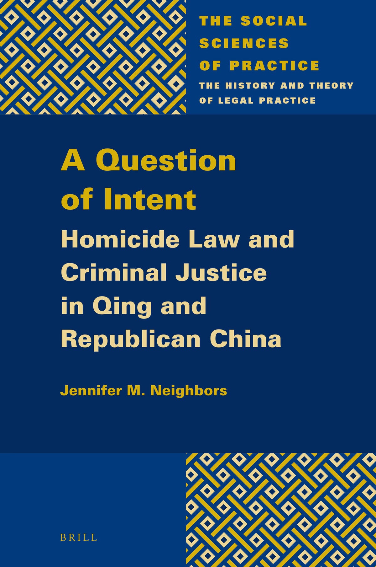 Cover image for A Question of Intent ISBN 9789004330153
