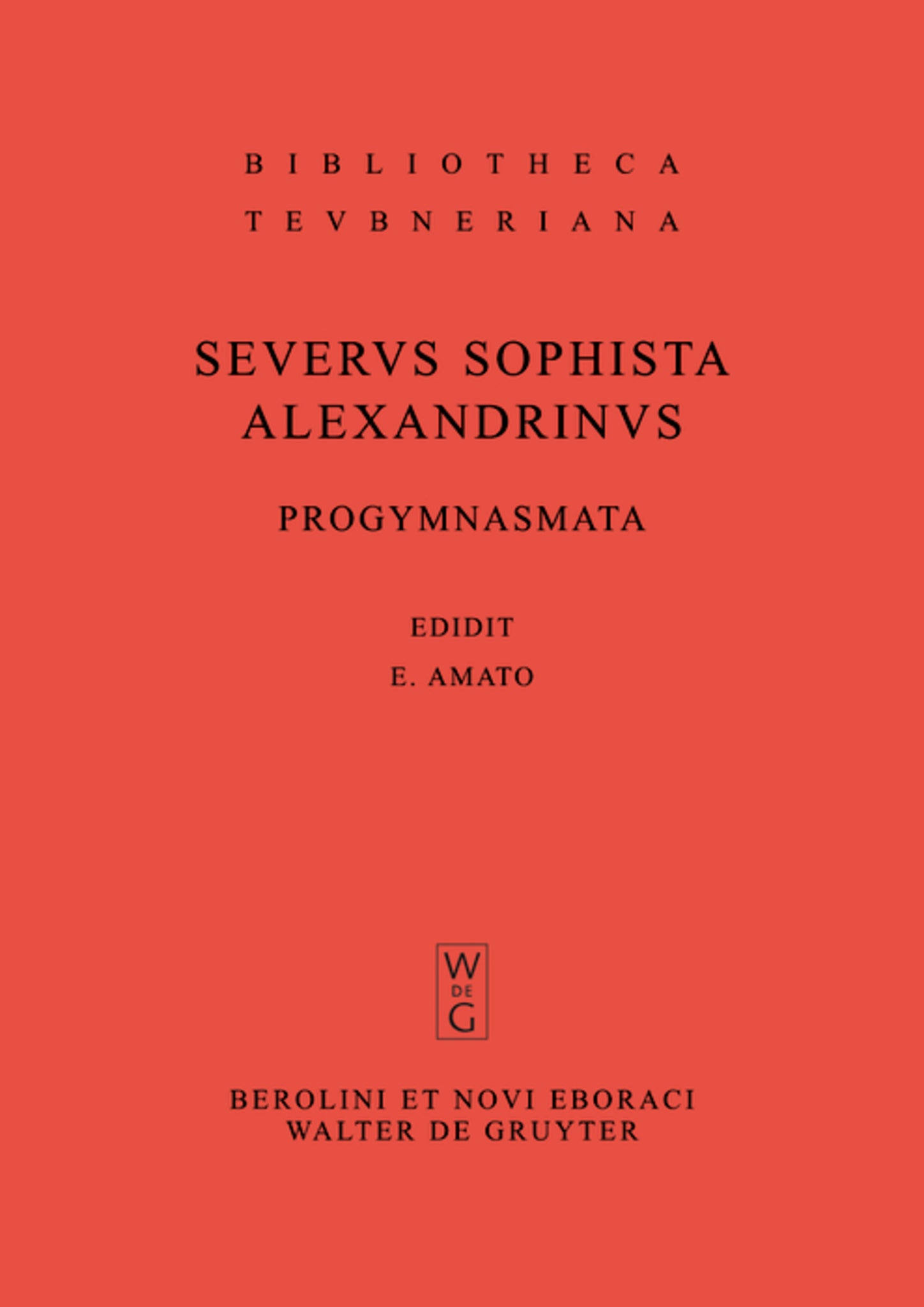 Progymnasmata quae exstant omnia