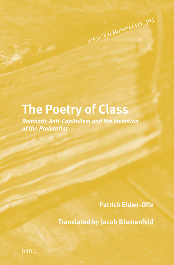 Cover image for The Poetry of Class ISBN 9789004685451