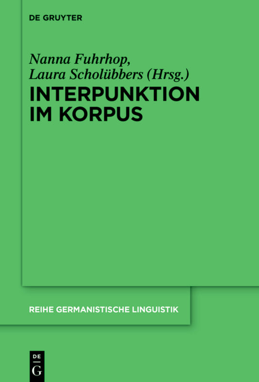Interpunktion im Korpus