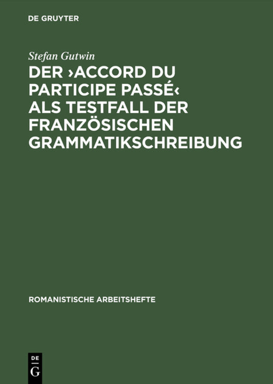 Der >accord du participe passé