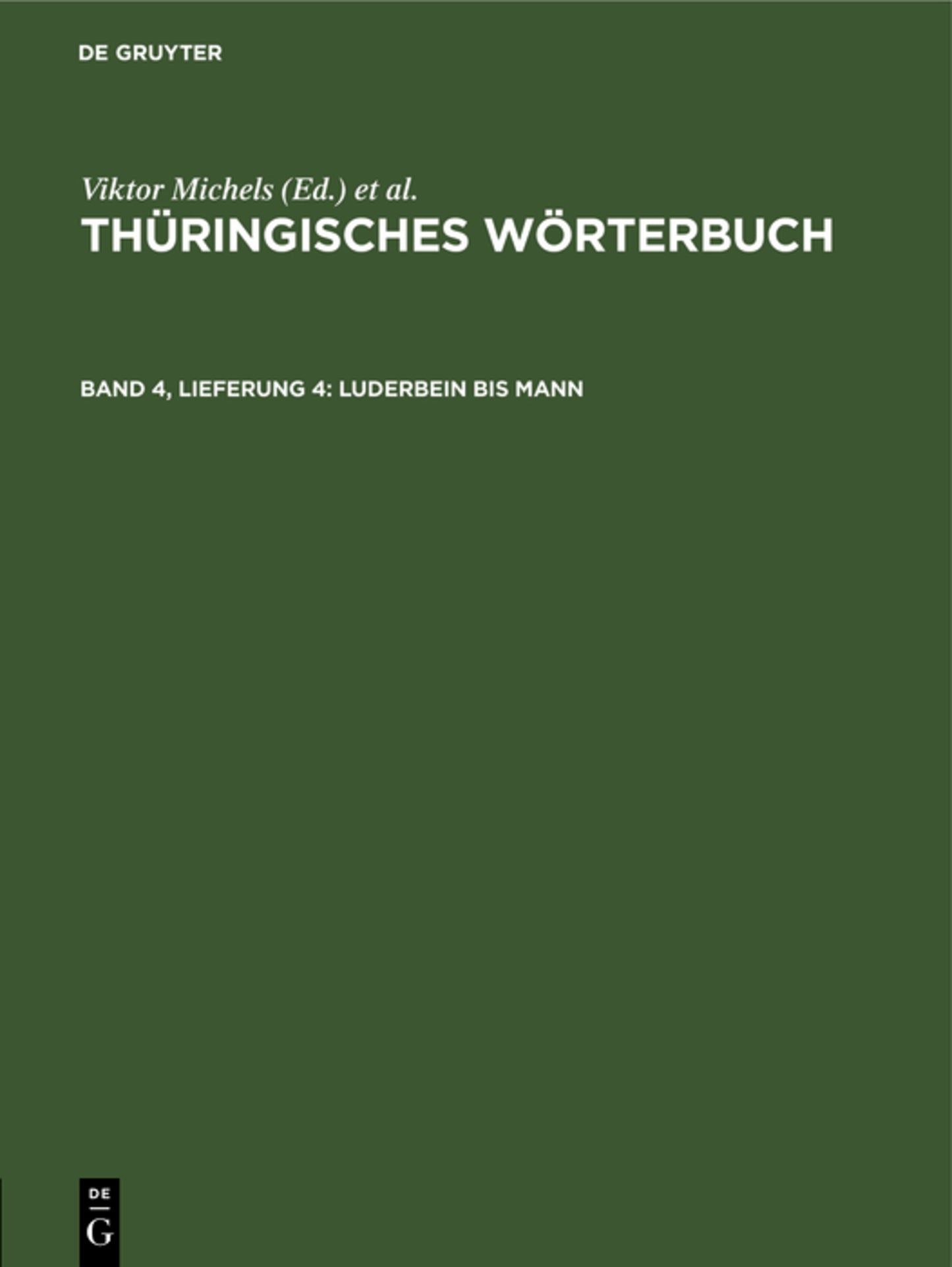 Luderbein bis Mann