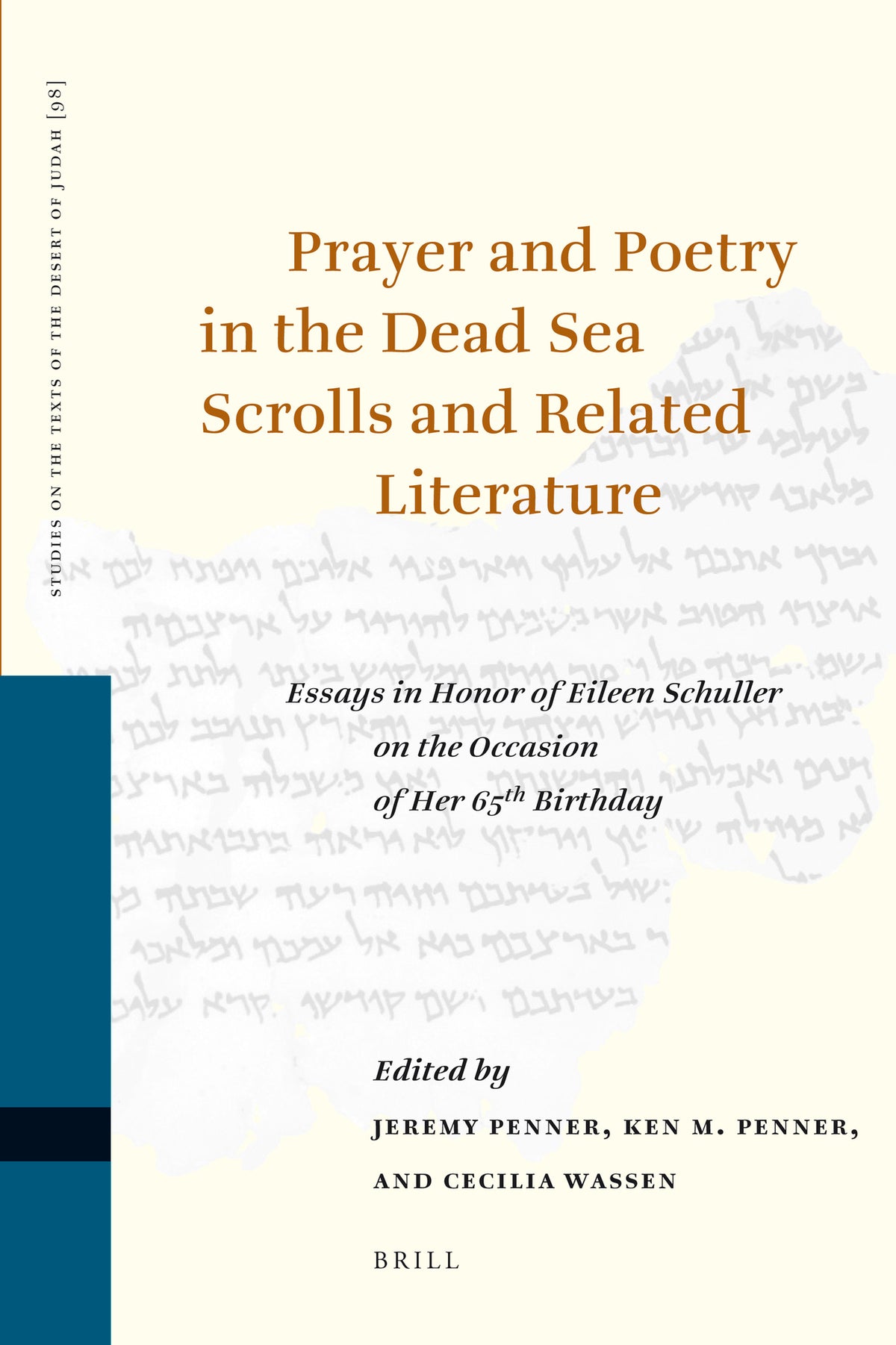Cover image for Prayer and Poetry in the Dead Sea Scrolls and Related Literature ISBN 9789004214507