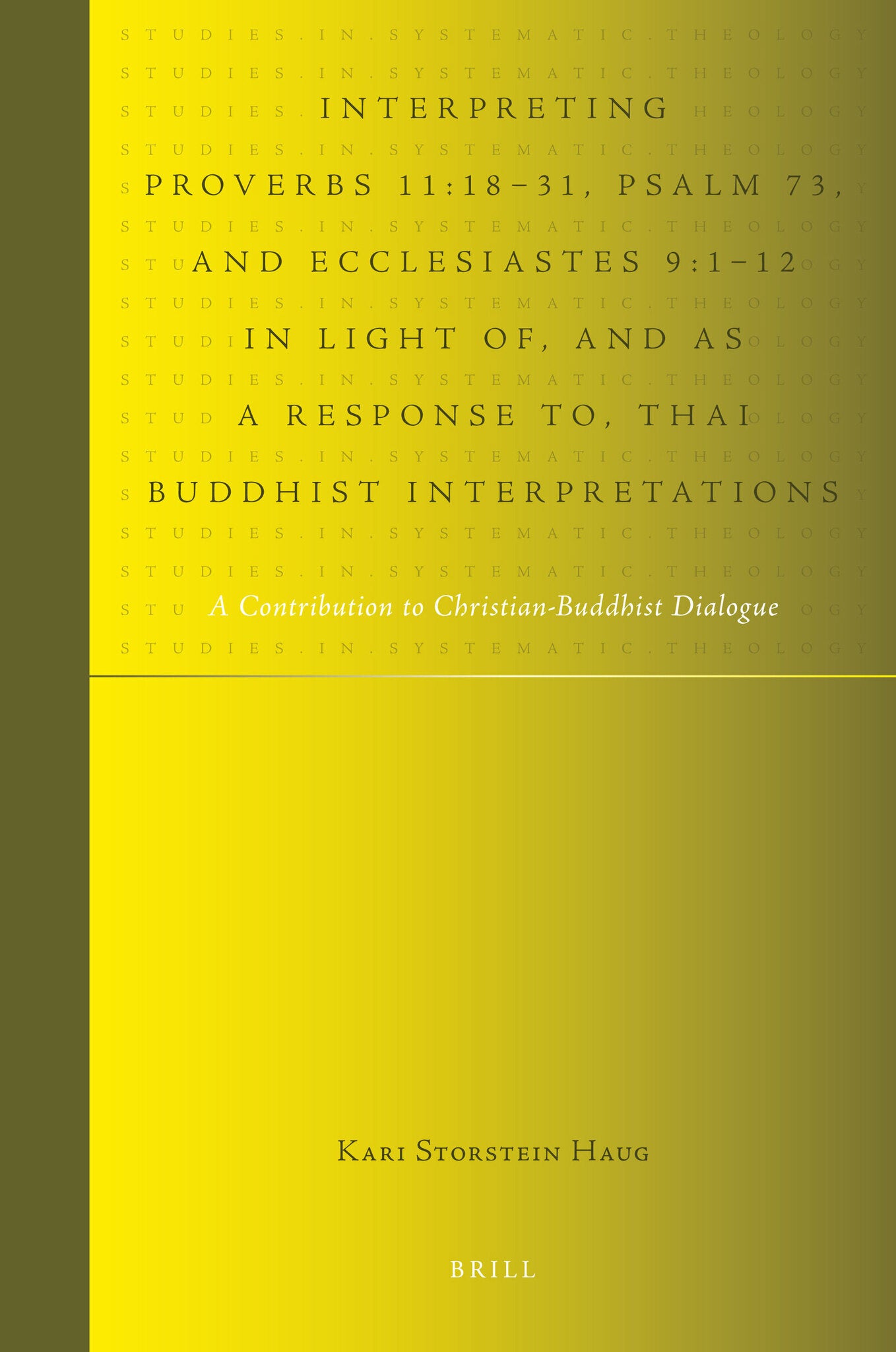 Interpreting Proverbs 11:18-31, Psalm 73, and Ecclesiastes 9:1-12 in Light of, and as a Response to, Thai Buddhist Interpretations