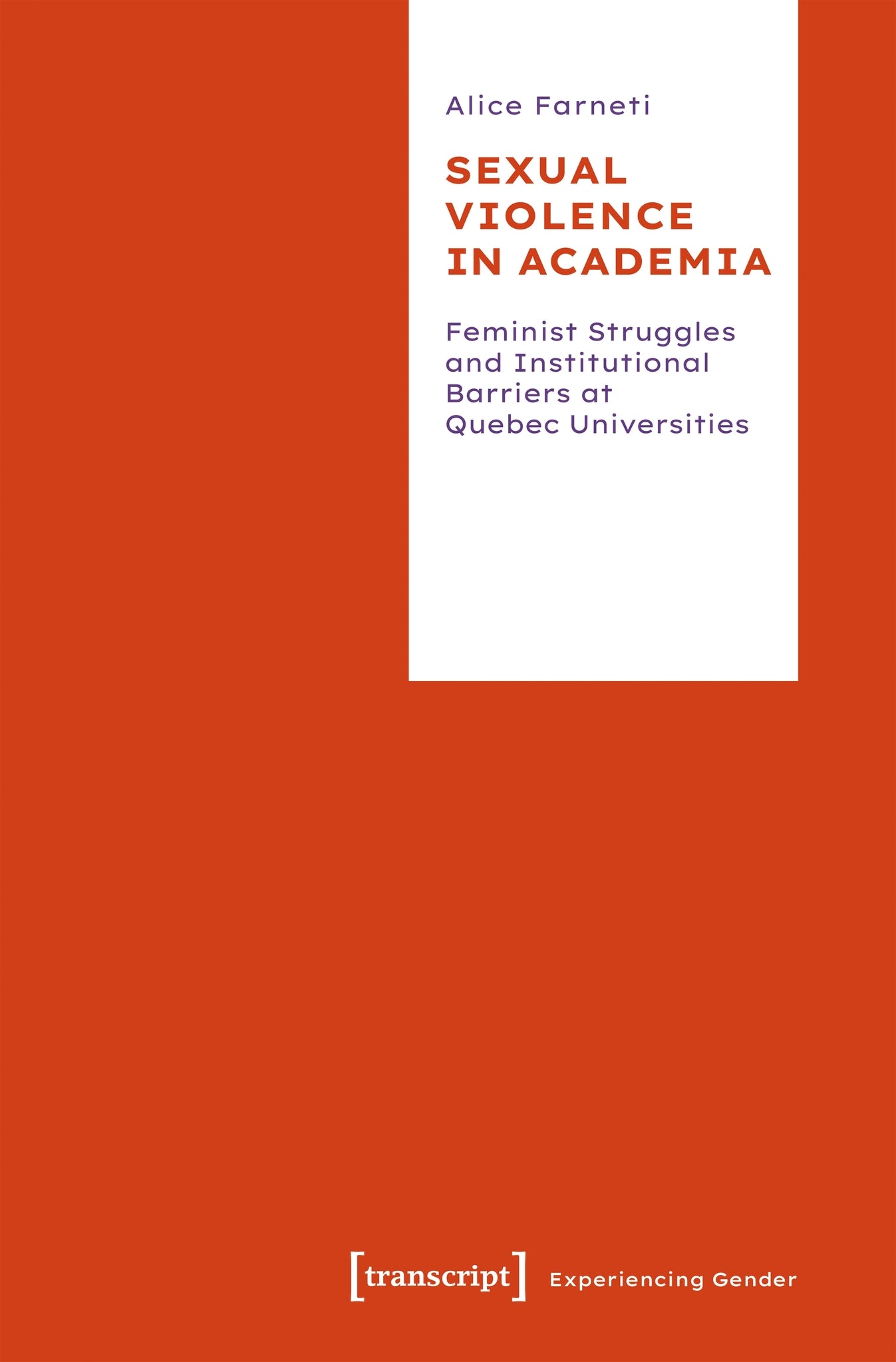 Sexual Violence in Academia