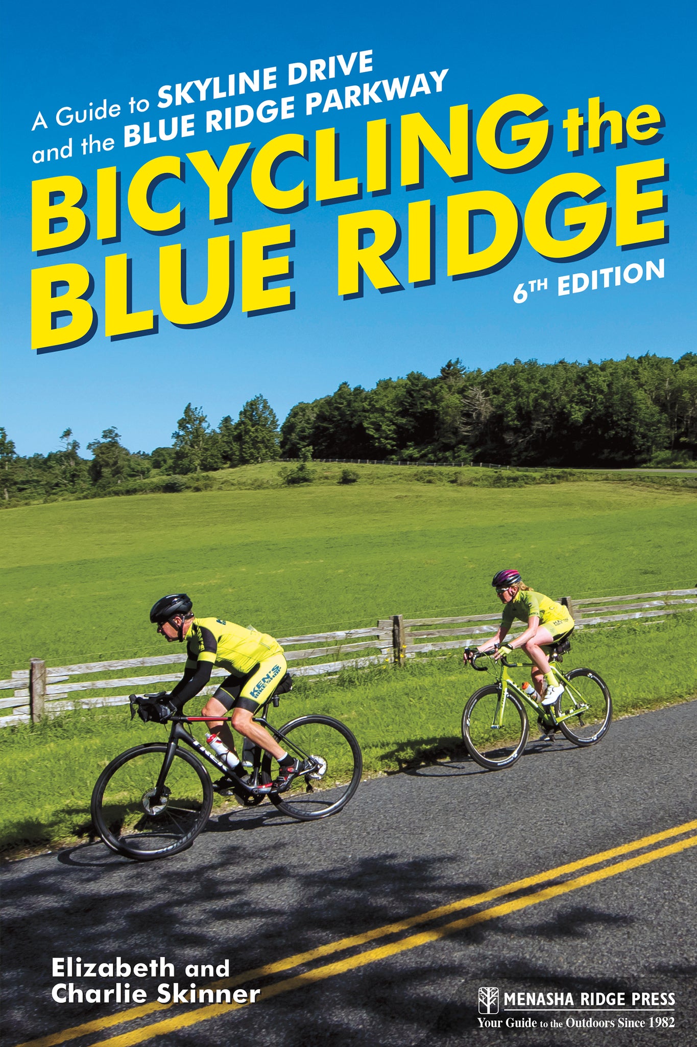 Cover image for Bicycling the Blue Ridge ISBN 9781634043045