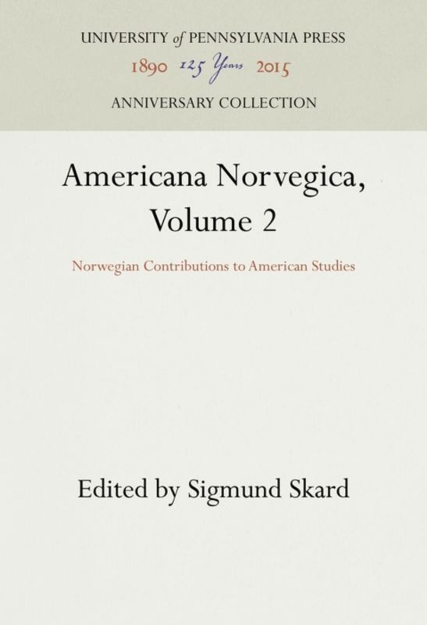 Americana Norvegica, Volume 2