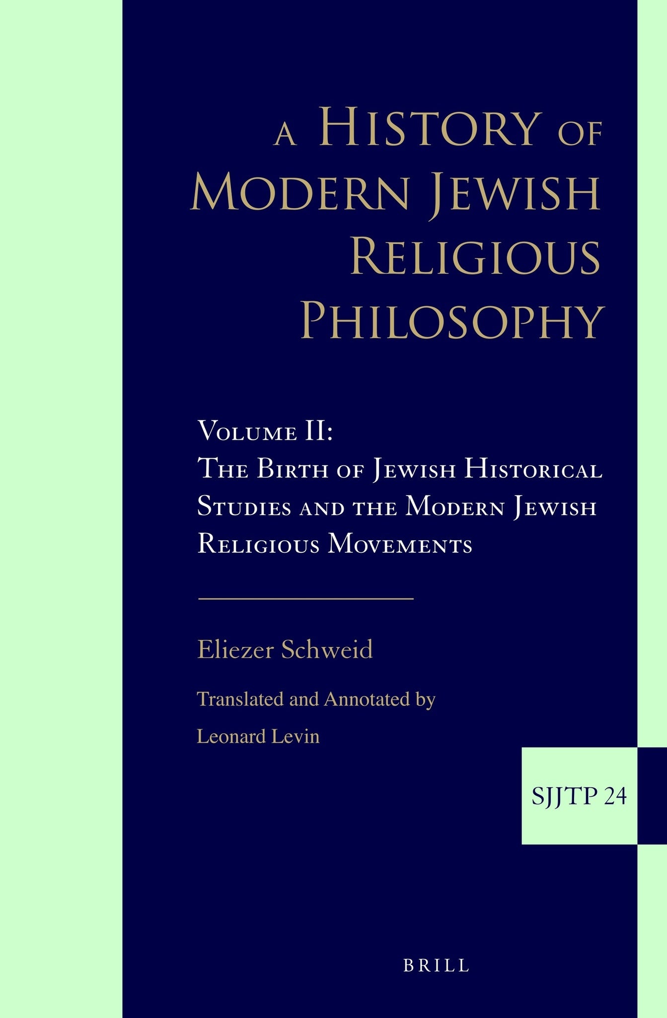 A History of Modern Jewish Religious Philosophy