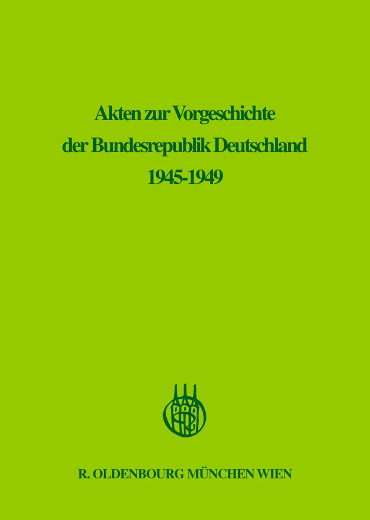 Cover image for September 1945 - Dezember 1946 ISBN 9783486443219