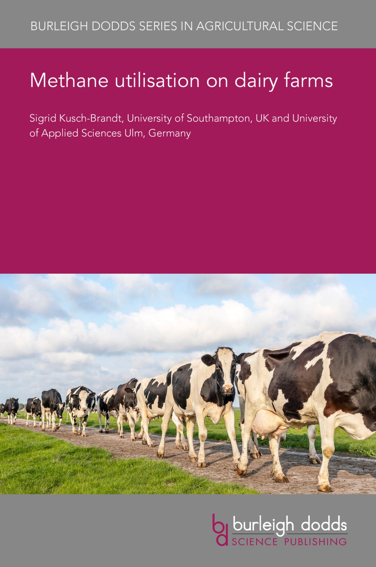 Cover image for Methane utilisation on dairy farms ISBN 9781835456767