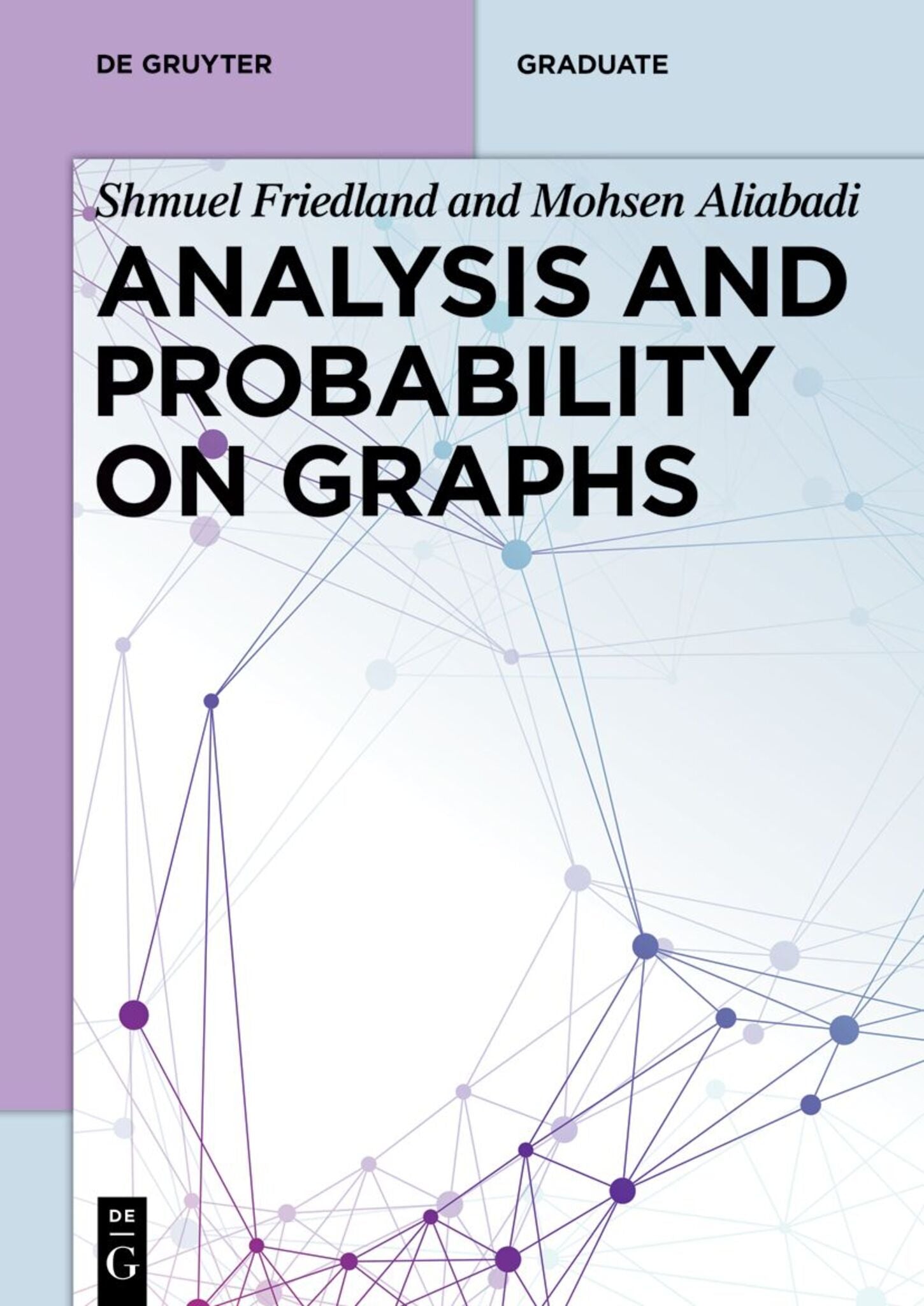 Cover image for Analysis and Probability on Graphs ISBN 9783111336923