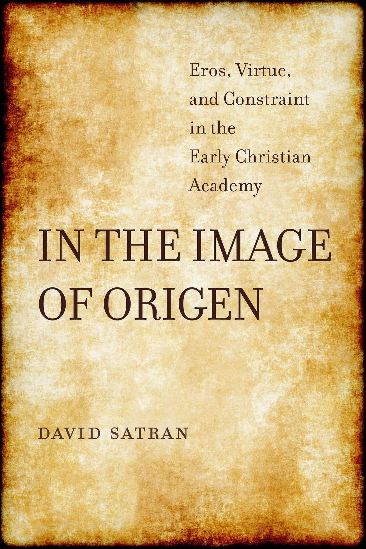 Cover image for In the Image of Origen ISBN 9780520291232