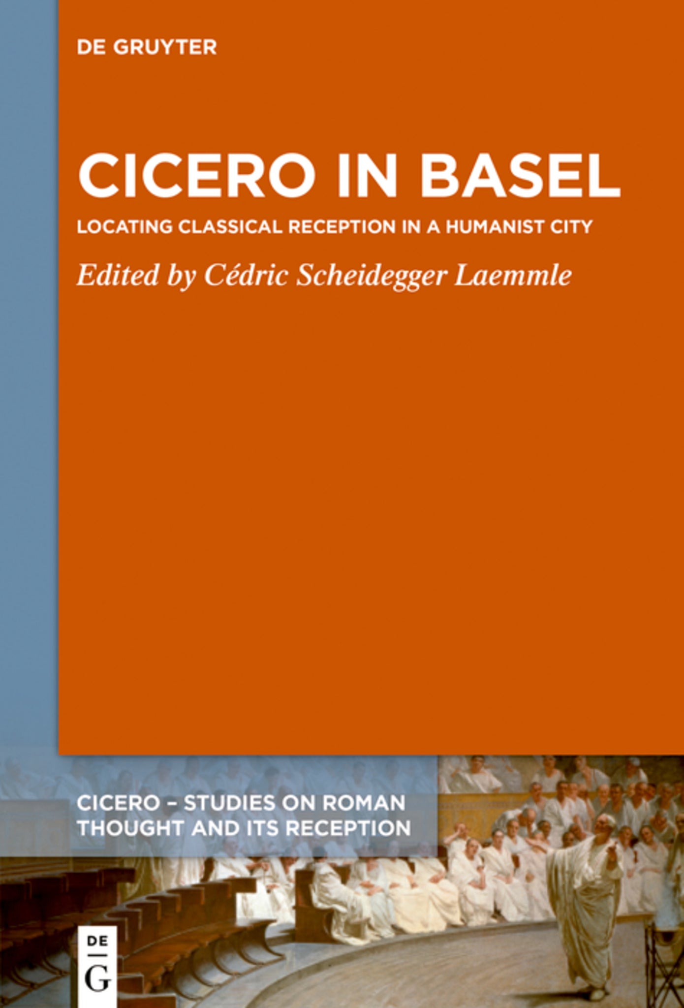 Cover image for Cicero in Basel ISBN 9783111447827