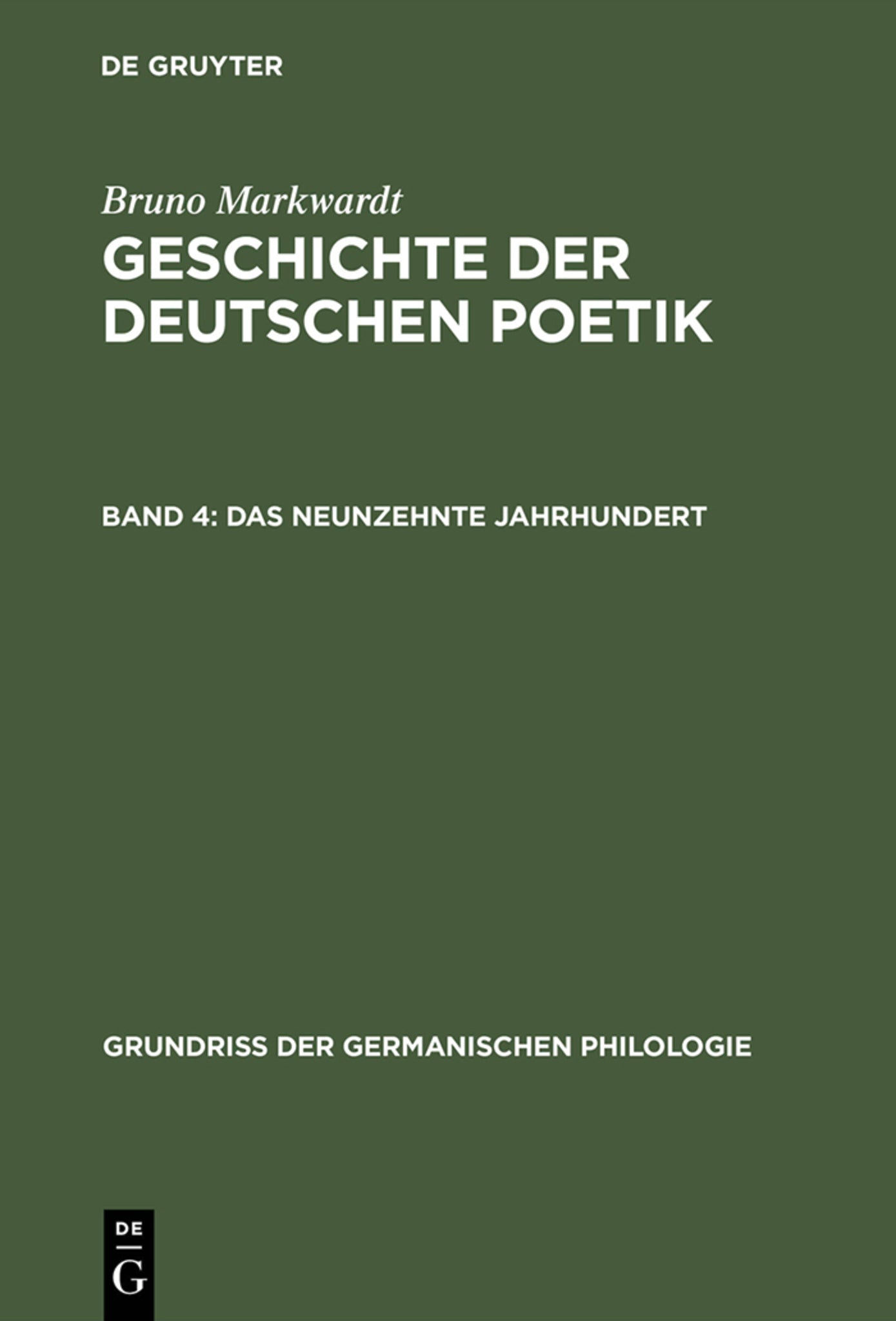 Das neunzehnte Jahrhundert