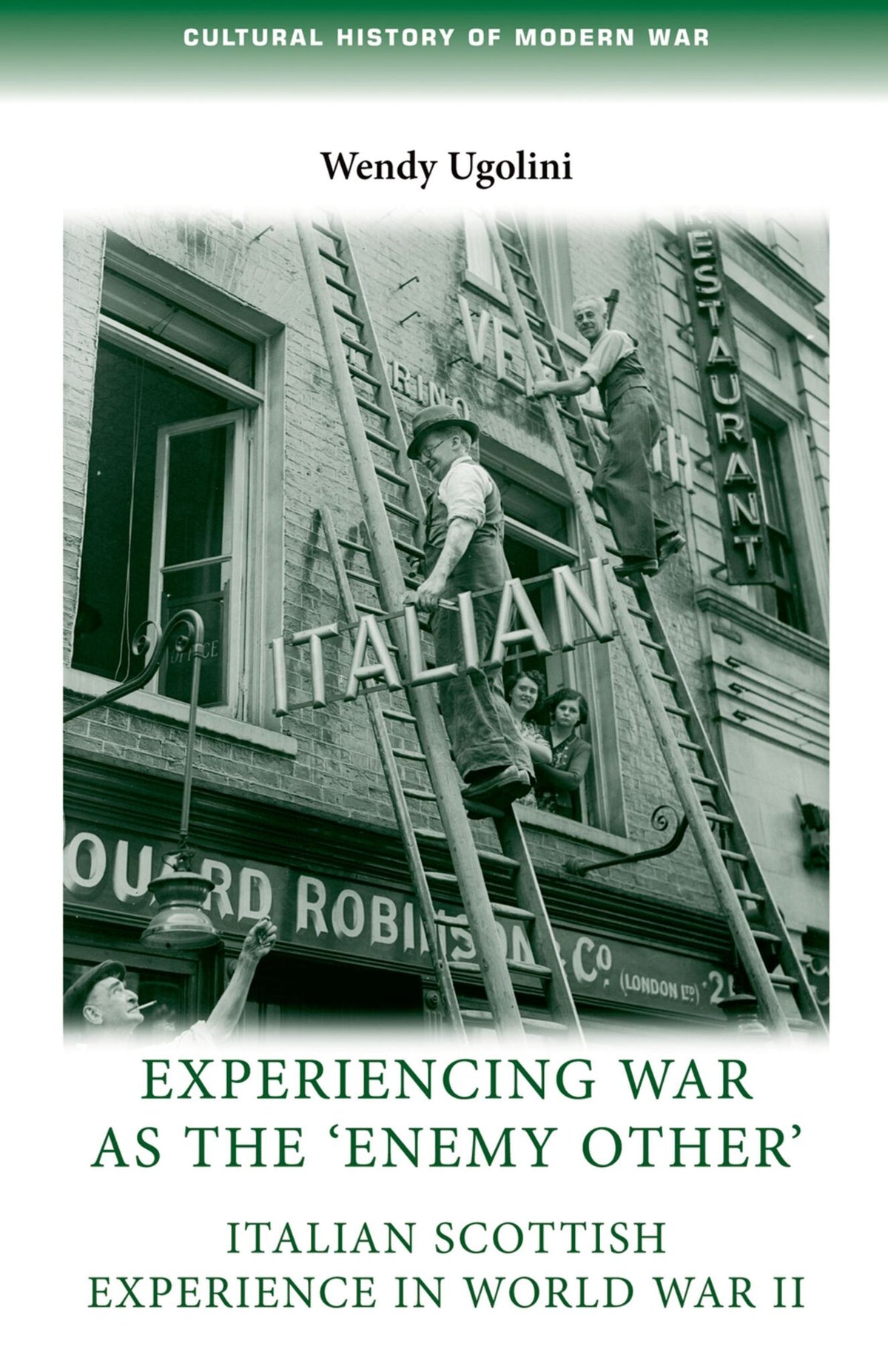 Cover image for Experiencing war as the 'enemy other' ISBN 9780719082696