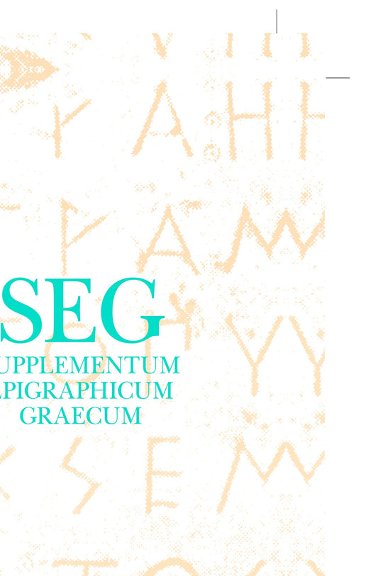 Supplementum Epigraphicum Graecum, Volume XXVII (1977)