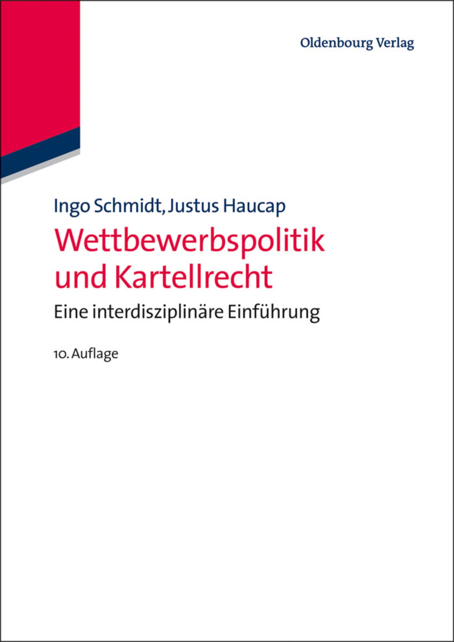 Cover image for Wettbewerbspolitik und Kartellrecht ISBN 9783486748642