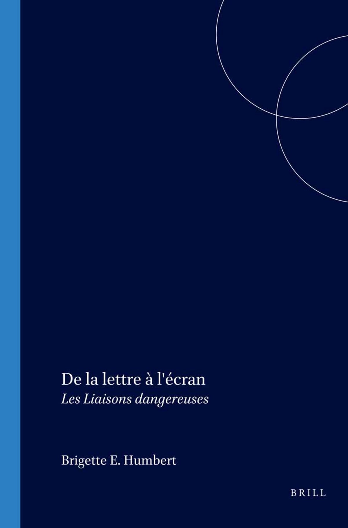 Cover image for De la lettre à l'écran ISBN 9789042013537
