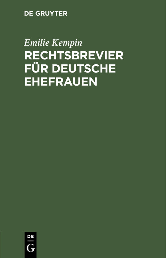 Rechtsbrevier für deutsche Ehefrauen