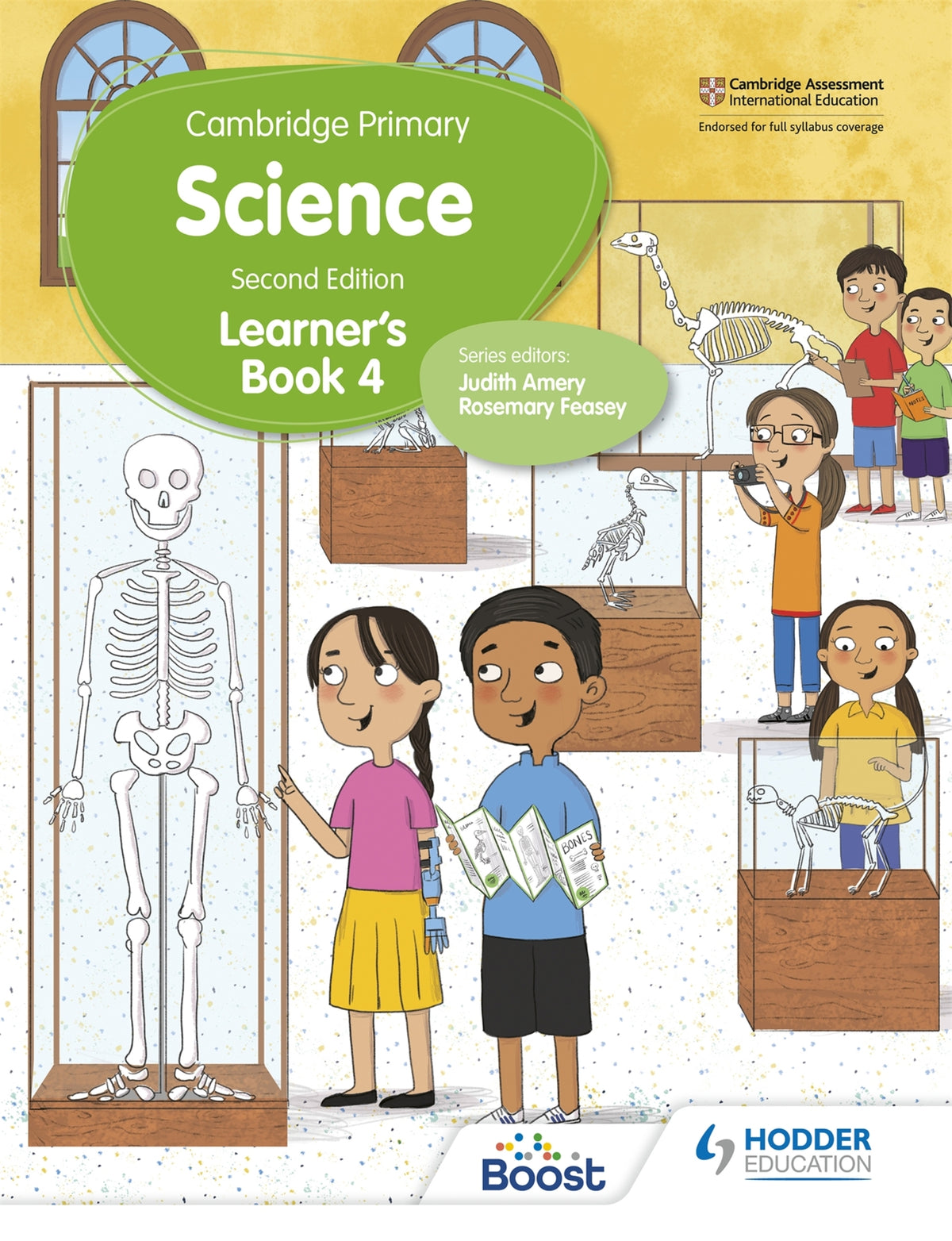 Cover image for Cambridge Primary Science Learner's Book 4 Second Edition ISBN 9781398301696