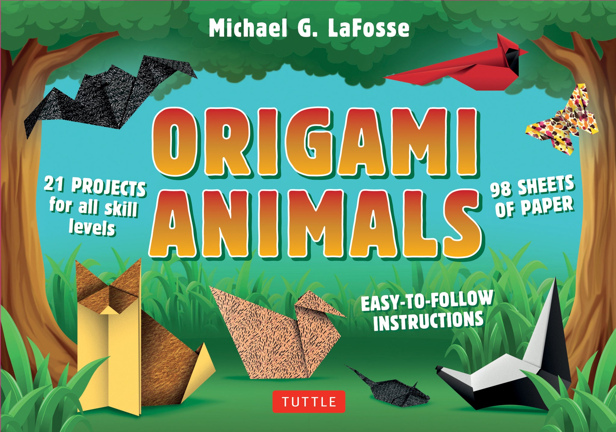Cover image for Origami Animals Kit ISBN 9780804859288