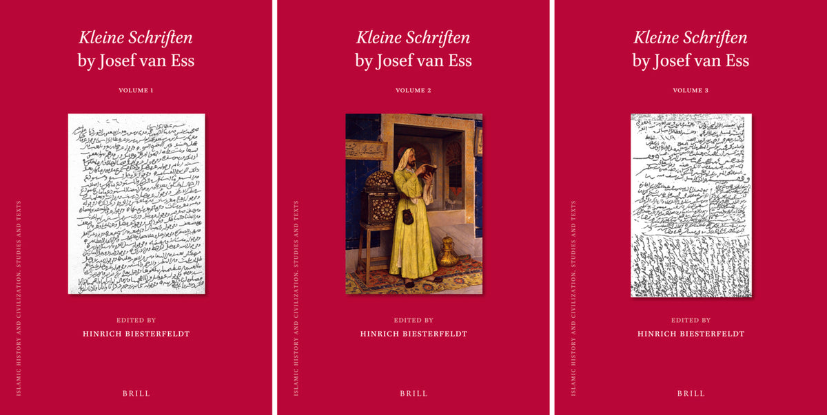 Cover image for Kleine Schriften by Josef van Ess (3 vols) ISBN 9789004312241