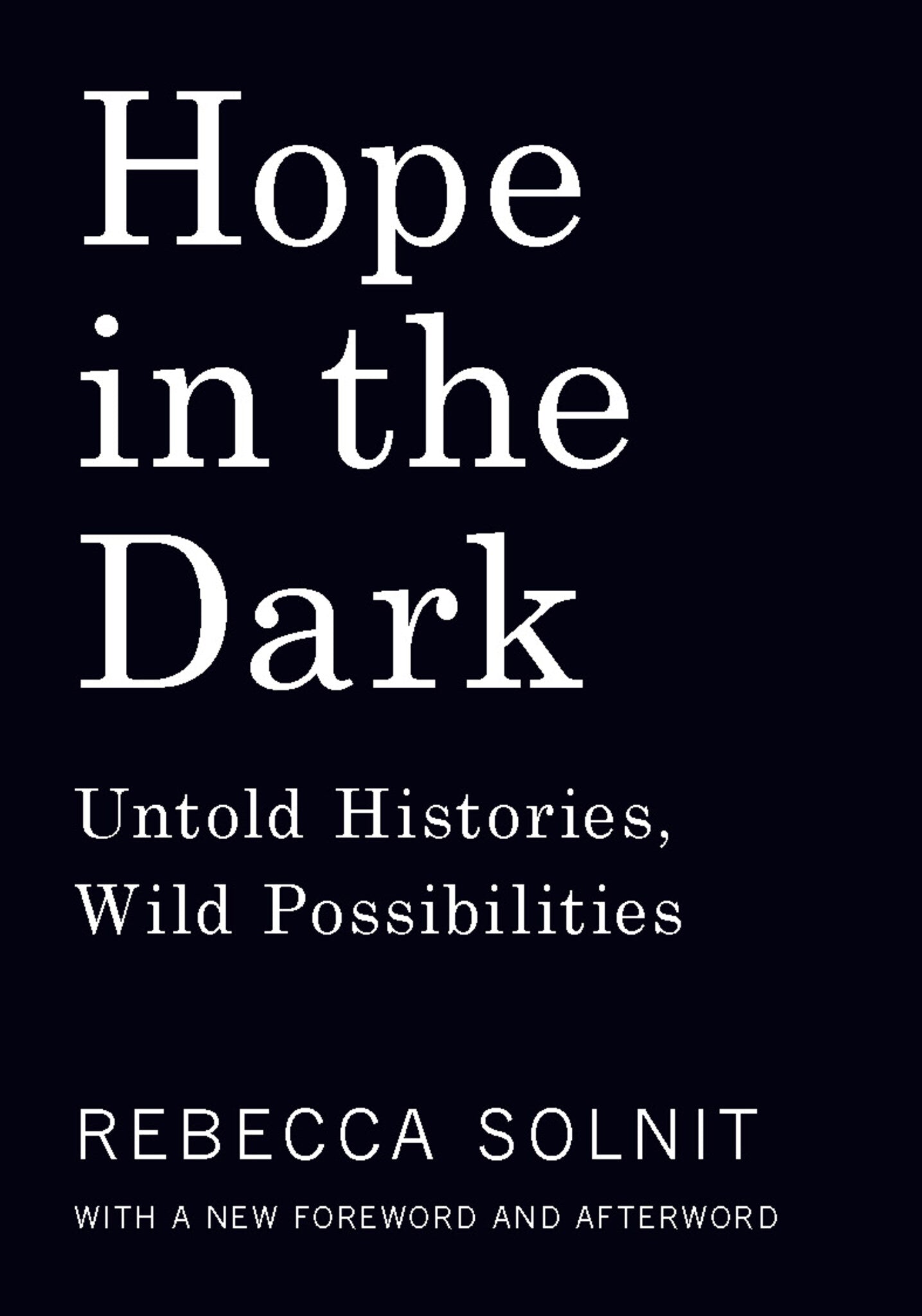 Cover image for Hope in the Dark ISBN 9781642591002