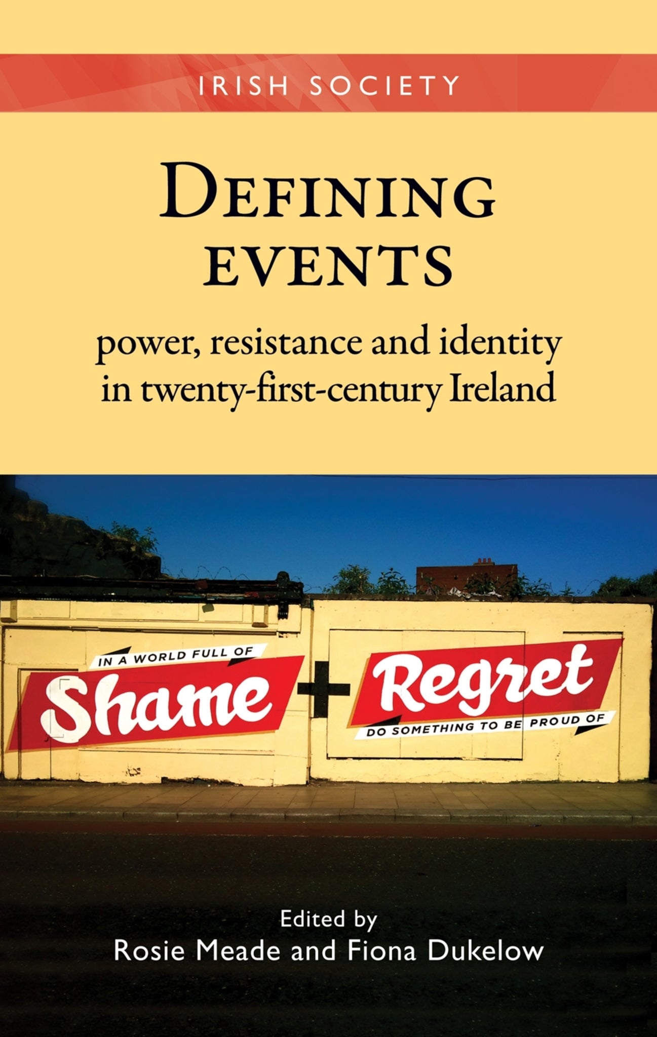 Cover image for Defining events ISBN 9780719090561