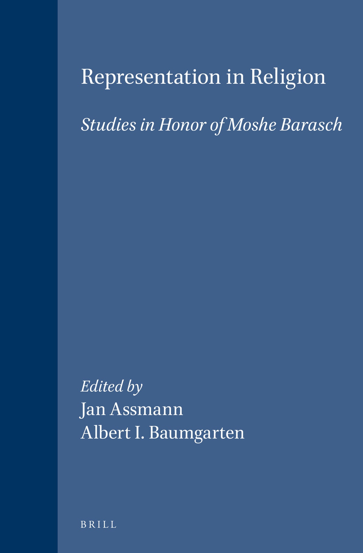 Cover image for Representation in Religion ISBN 9789004119390