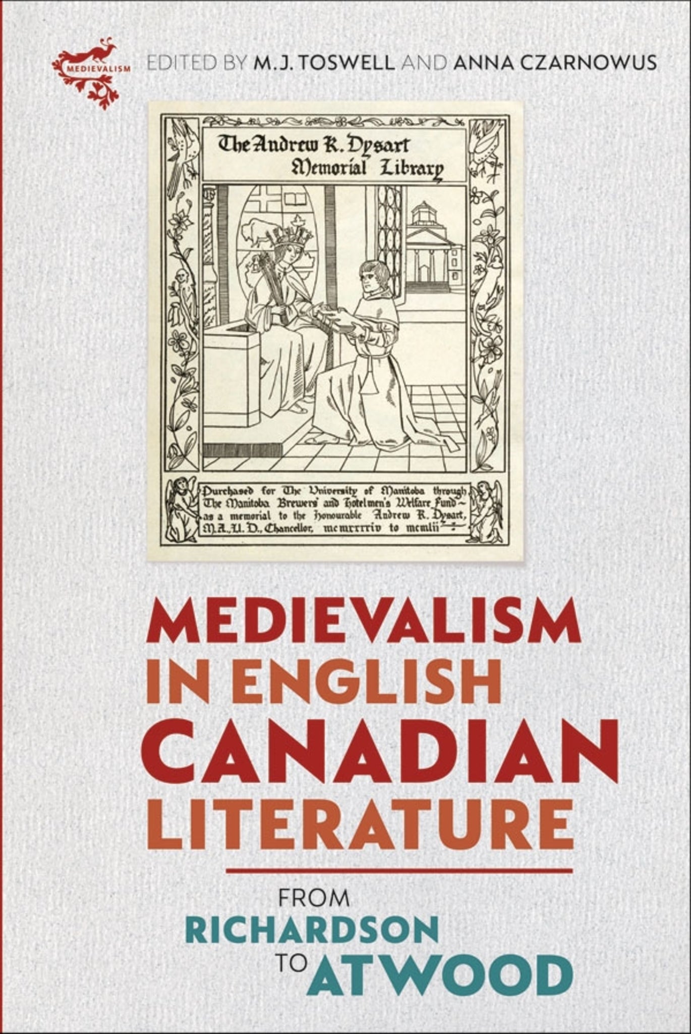 Cover image for Medievalism in English Canadian Literature ISBN 9781843845478