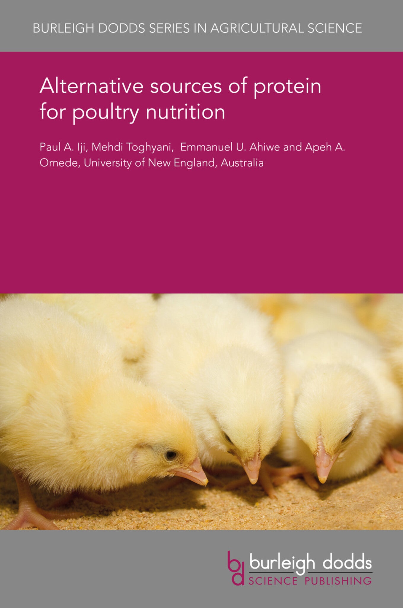 Cover image for Alternative sources of protein for poultry nutrition ISBN 9781838792152