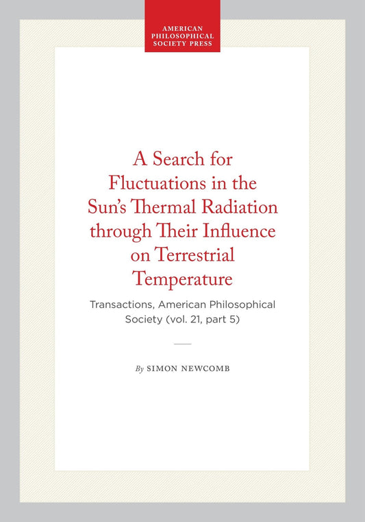 A Search for Fluctuations in the Sun's Thermal Radiation through Their Influence on Terrestrial Temperature