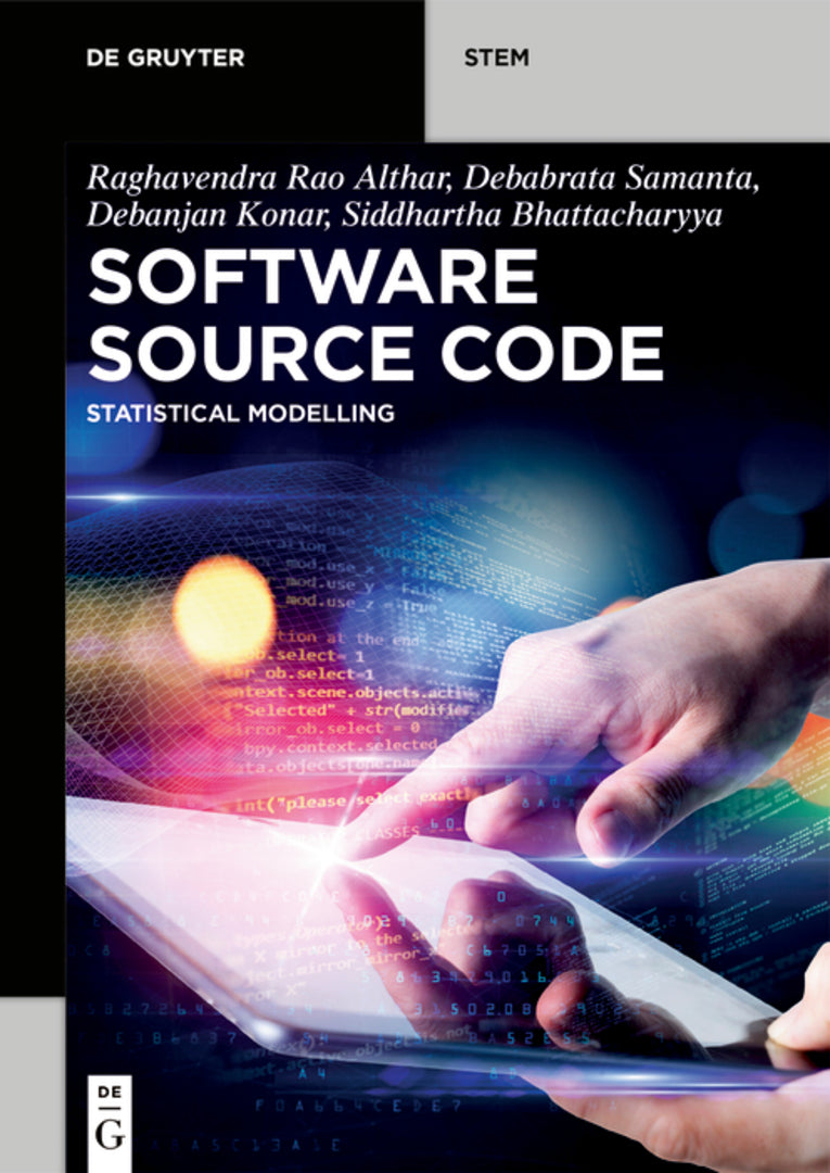 Cover image for Software Source Code ISBN 9783110703306