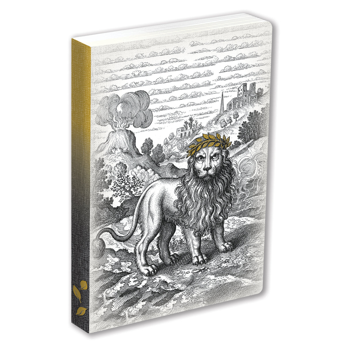 Journal Lion, Lined Paperback