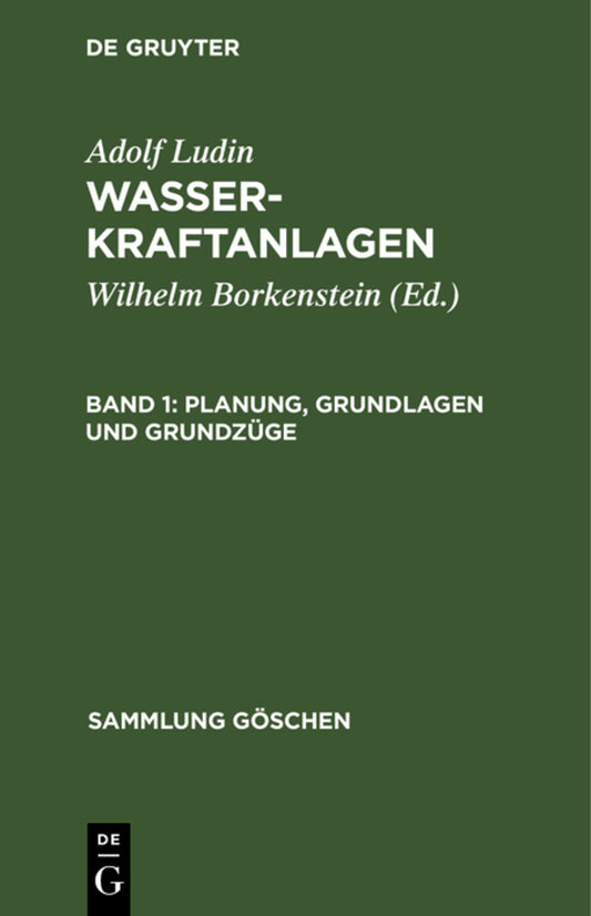 Planung, Grundlagen und Grundzüge
