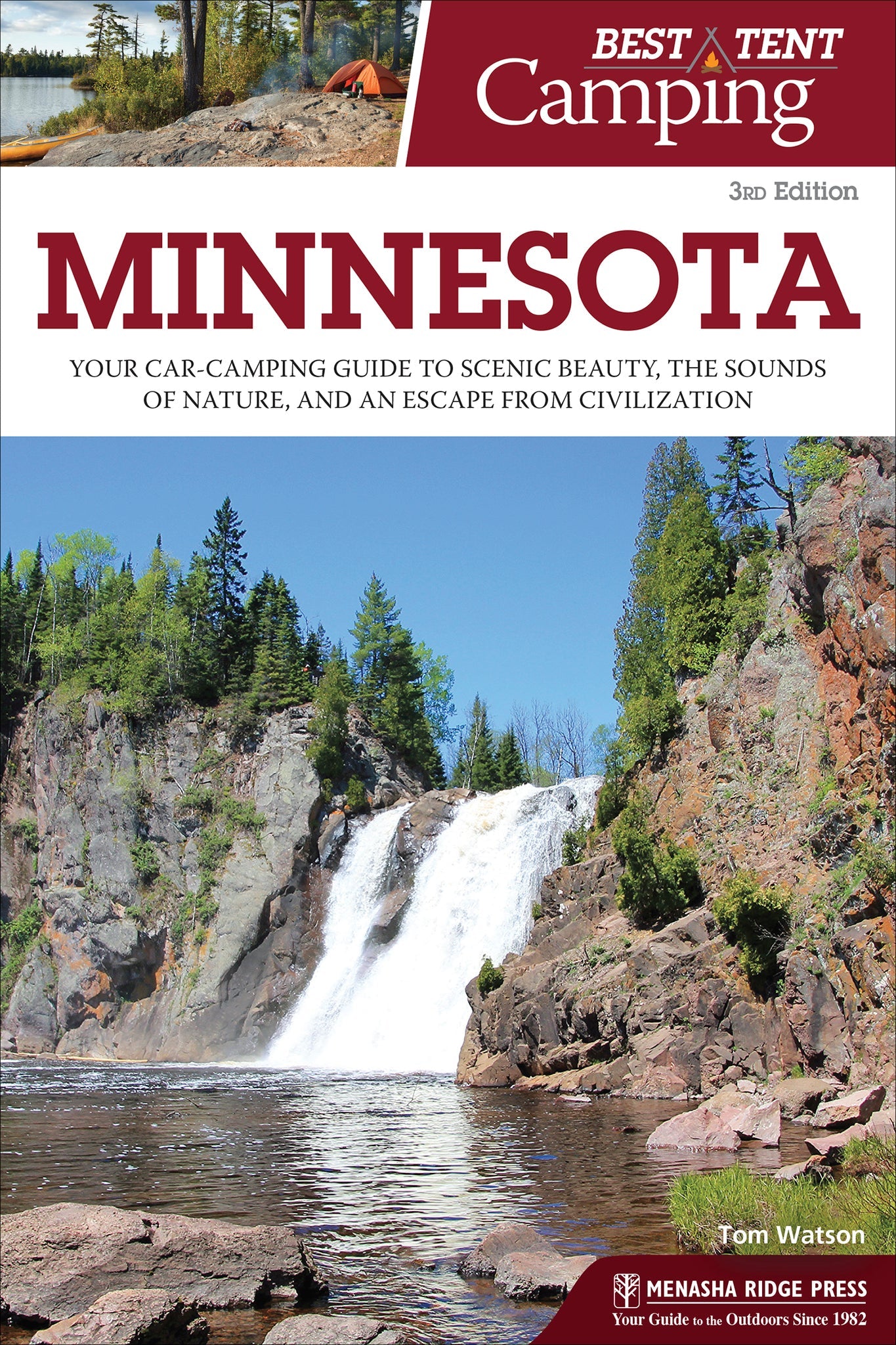 Cover image for Best Tent Camping: Minnesota ISBN 9781634041249