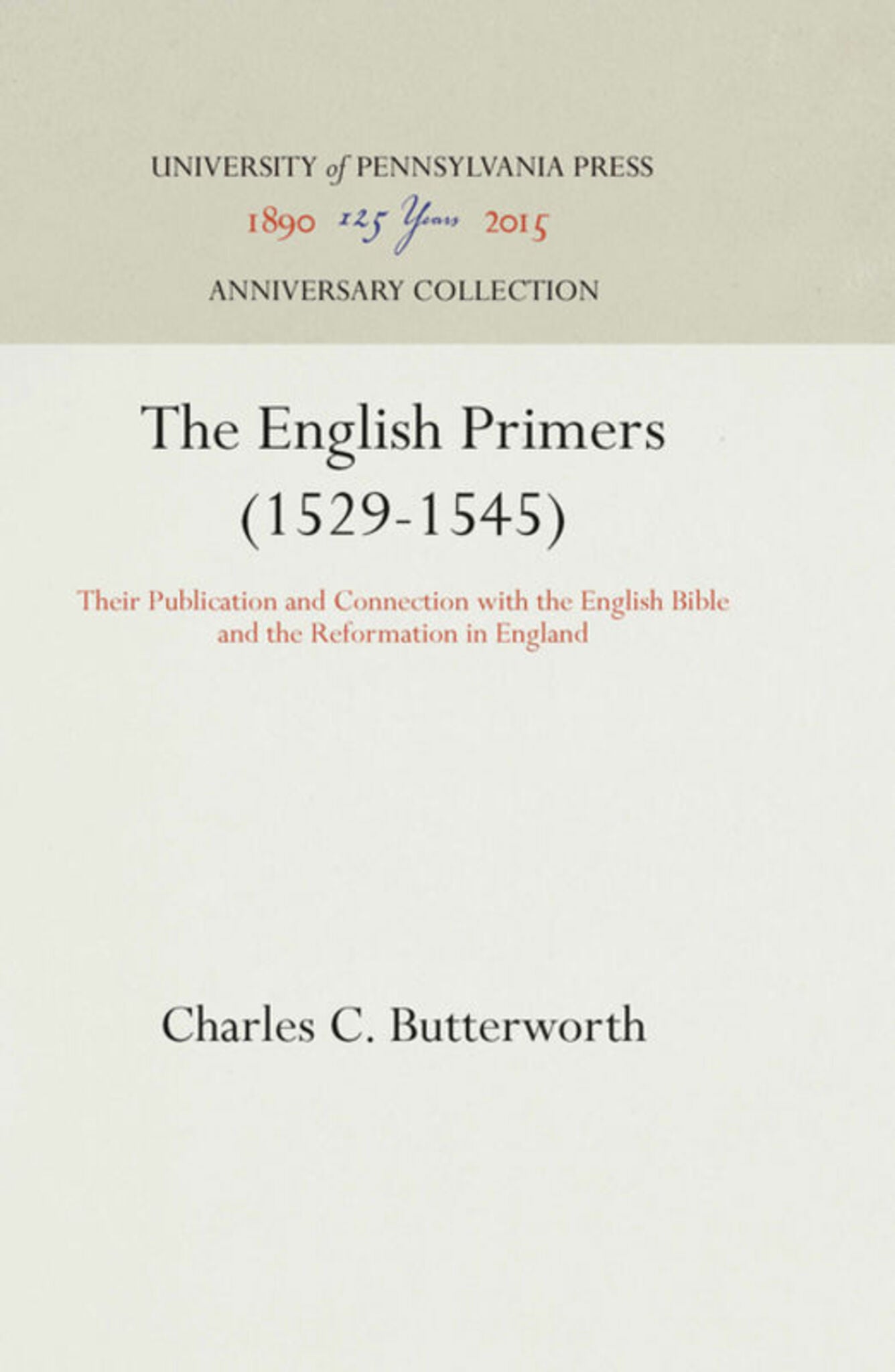 The English Primers (1529-1545)