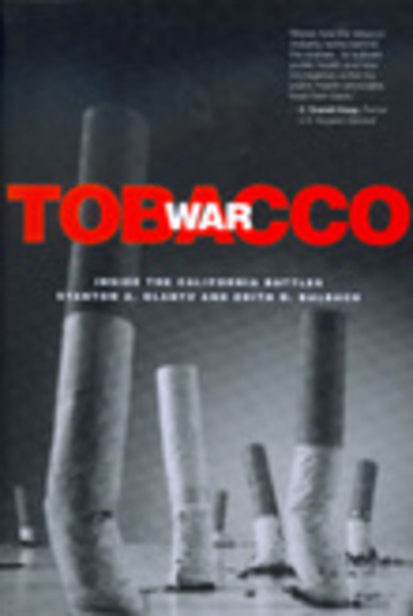 Cover image for Tobacco War ISBN 9780520924680