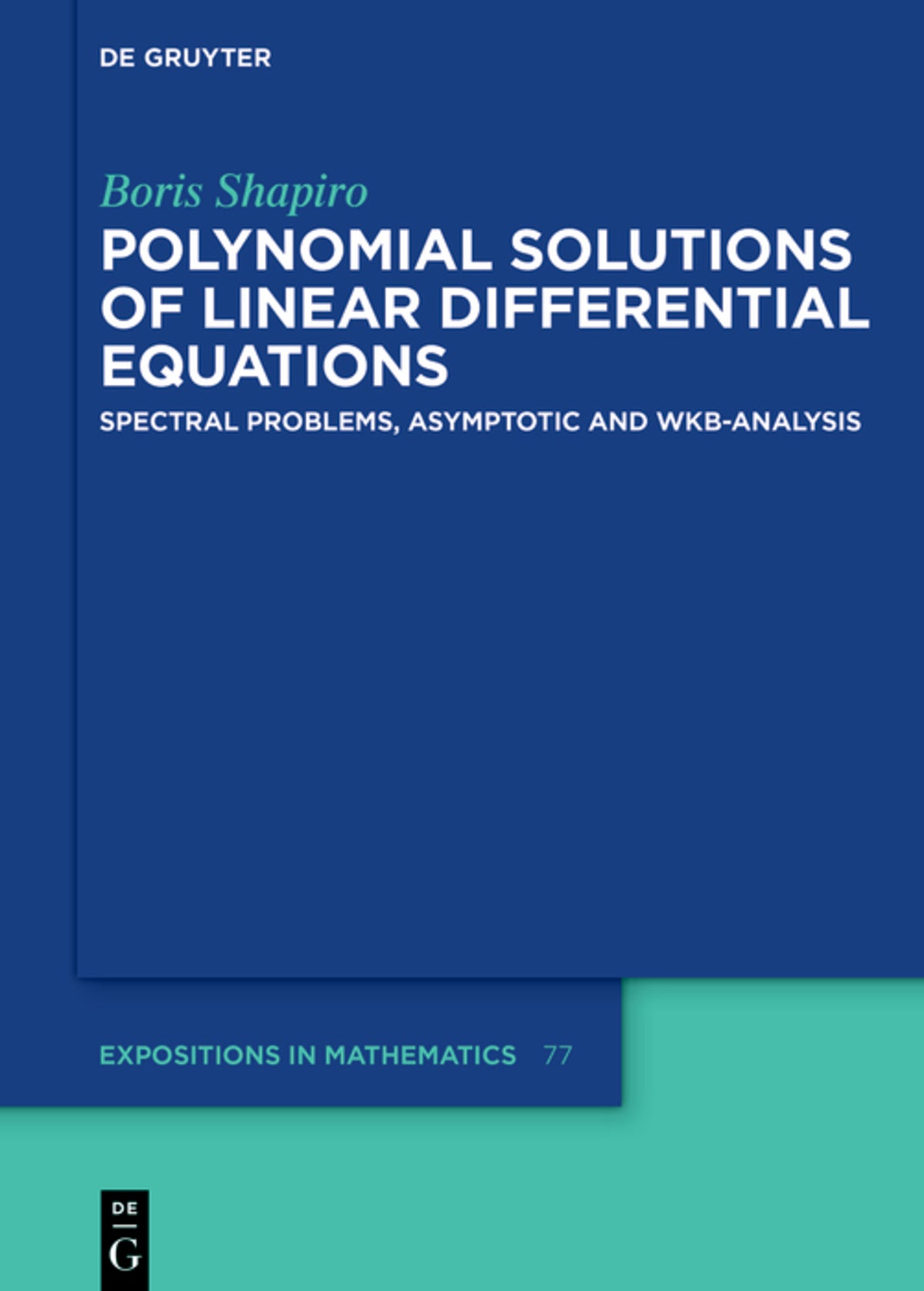 Cover image for Polynomial Solutions of Linear Differential Equations ISBN 9783119147101