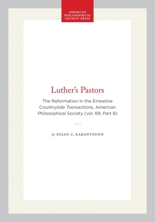 Luther’s Pastors