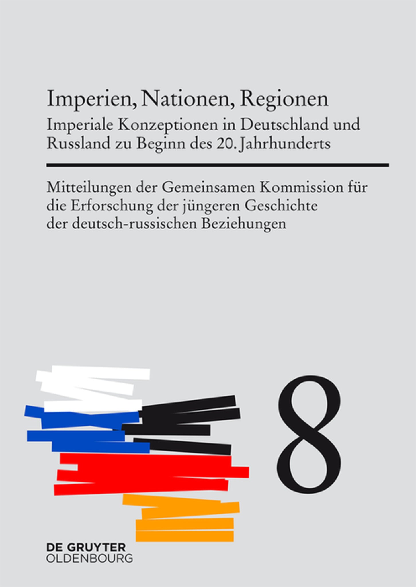 Cover image for Imperien, Nationen, Regionen ISBN 9783110559453