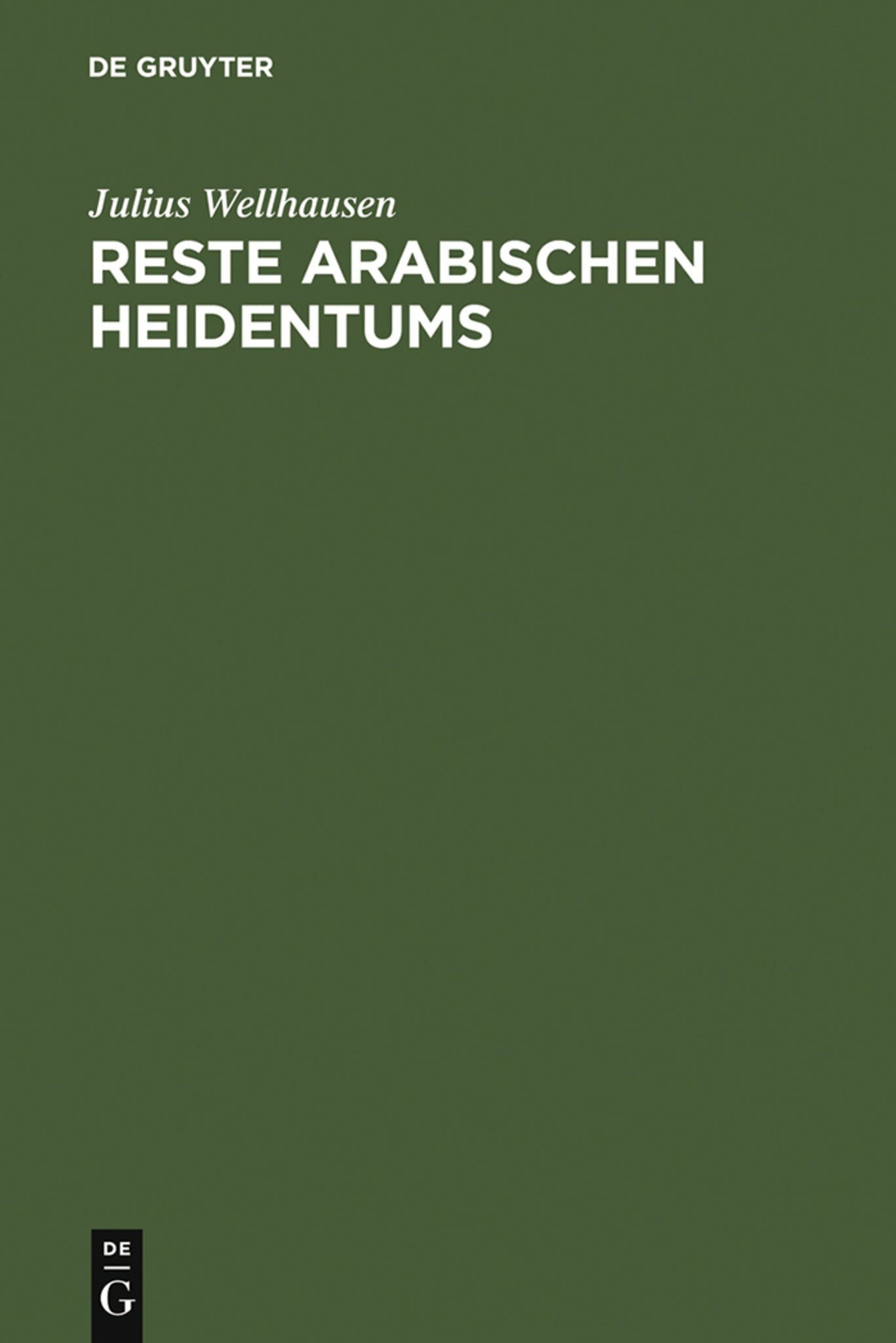Reste arabischen Heidentums
