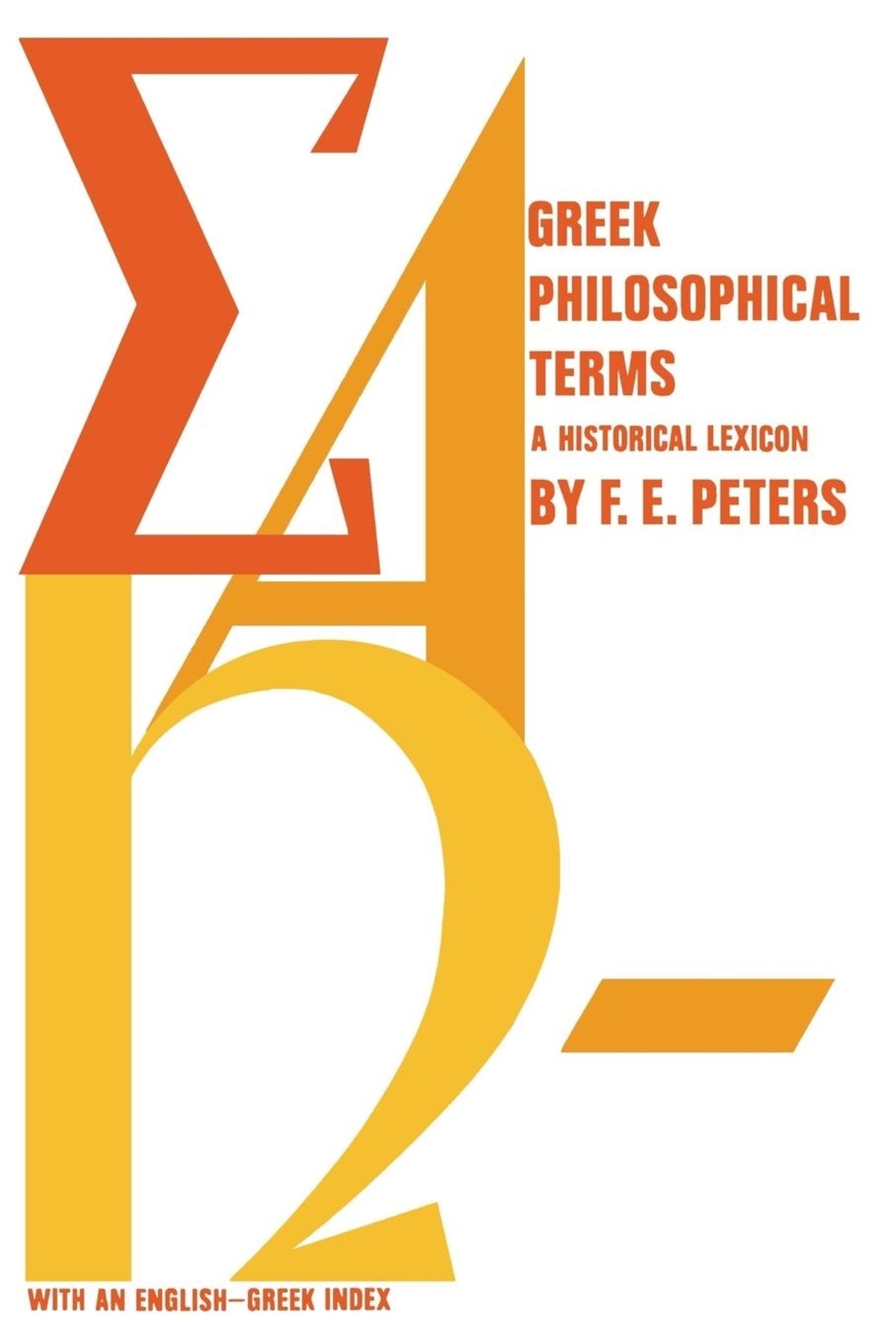 Cover image for Greek Philosophical Terms ISBN 9780814765524