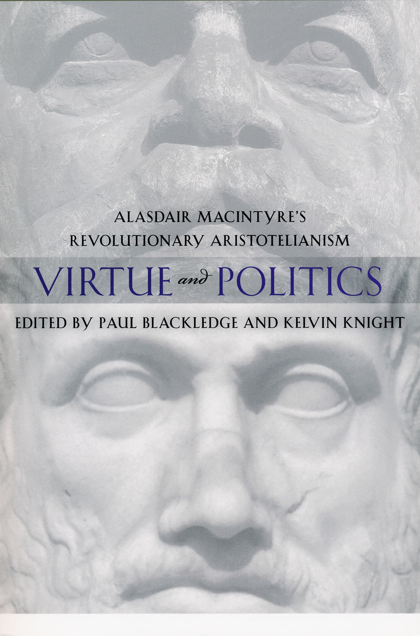 Cover image for Virtue and Politics ISBN 9780268022259