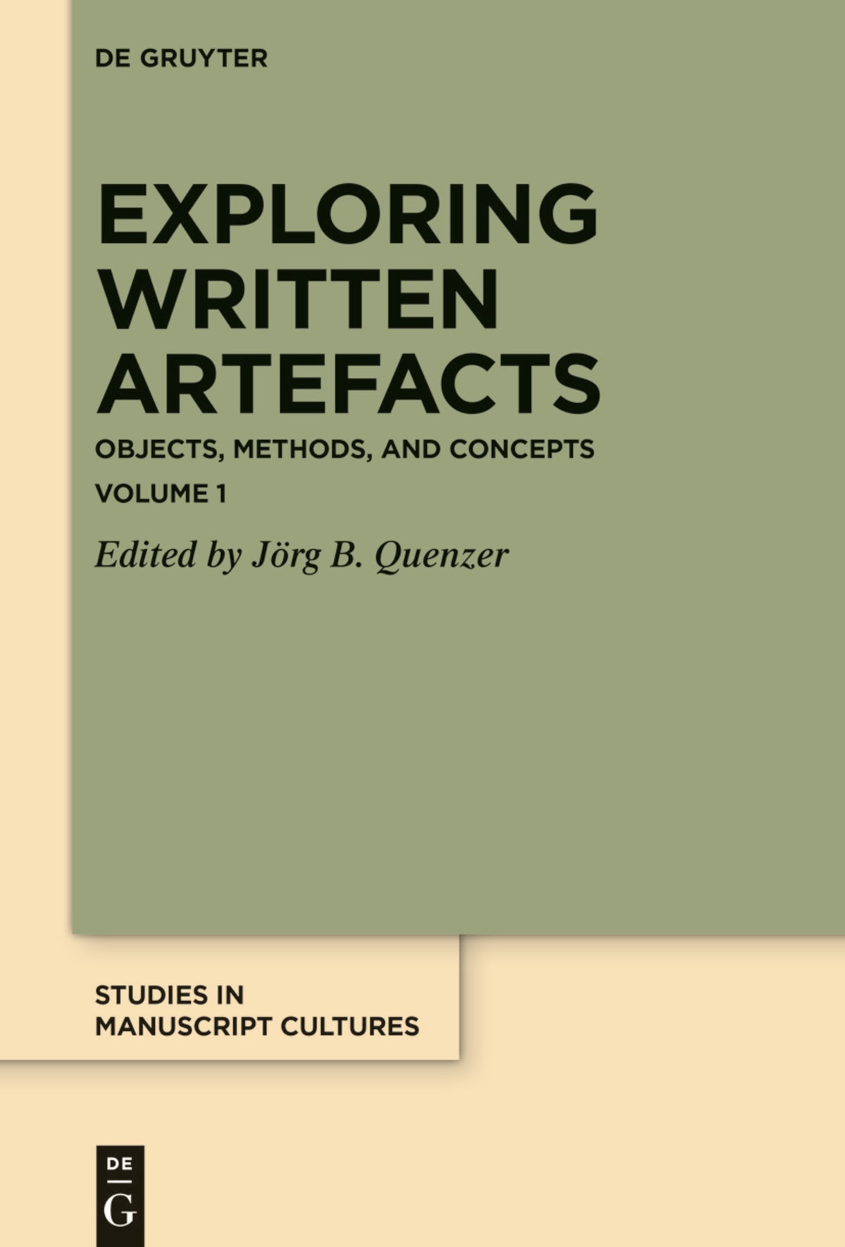 Exploring Written Artefacts